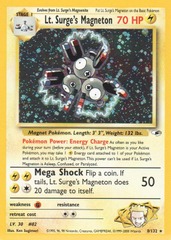 Lt. Surge's Magneton - 8/132 - Holo Rare - Unlimited Edition